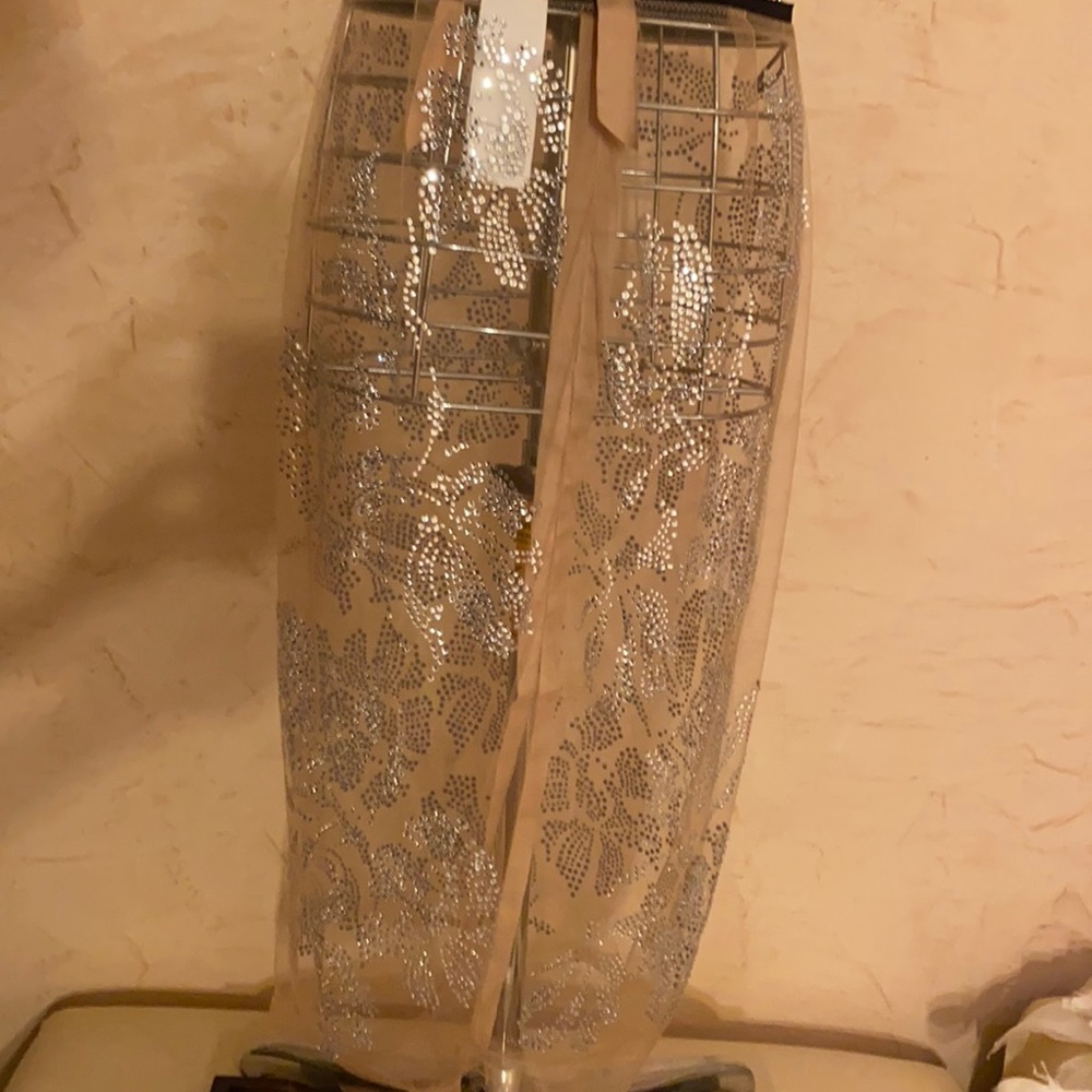 N21 Alessandro Dell'Acqua Gilmar skirt in crystals